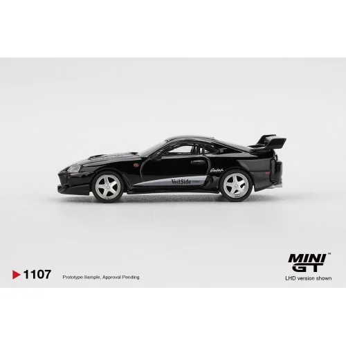 1:64 TOYOTA SUPRA MK4 (A80) VEILSIDE COMBAT V-II BLACK 2011 MGT01107-L Mini Gt
