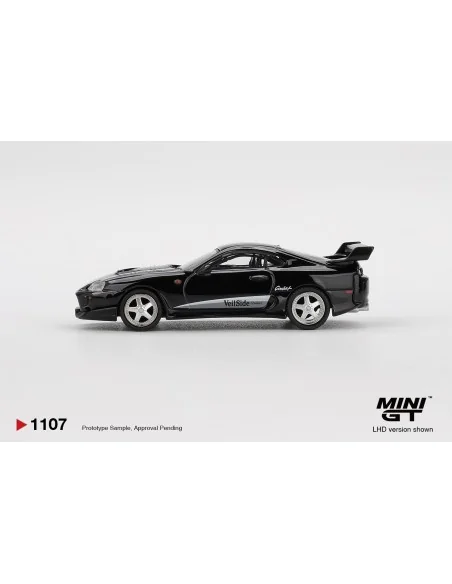 1:64 TOYOTA SUPRA MK4 (A80) VEILSIDE COMBAT V-II BLACK 2011 MGT01107-L Mini Gt 1:64 TOYOTA SUPRA MK4 (A80) VEILSIDE COMBAT V-II BLACK 2011 MGT01107-L Mini Gt