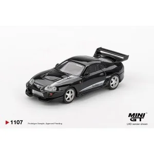 1:64 TOYOTA SUPRA MK4 (A80) VEILSIDE COMBAT V-II BLACK 2011 MGT01107-L MINI GT