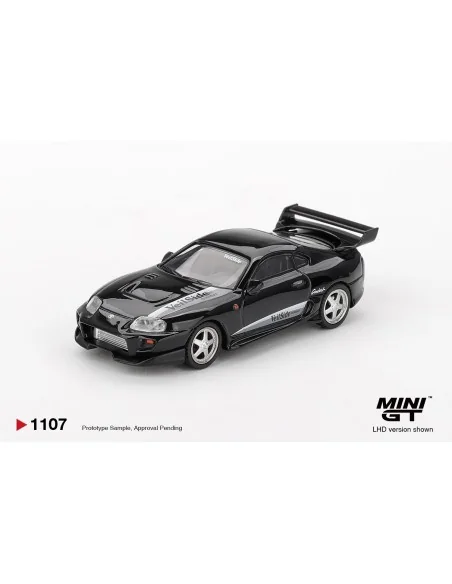 1:64 TOYOTA SUPRA MK4 (A80) VEILSIDE COMBAT V-II BLACK 2011 MGT01107-L Mini Gt