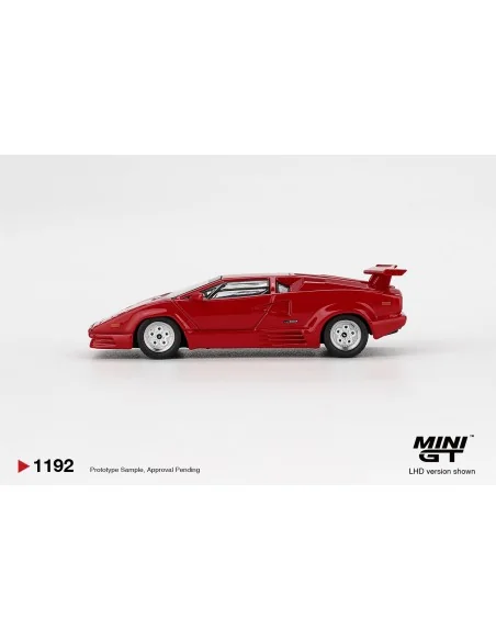 1:64 LAMBORGHINI COUNTACH 25TH ANNIVERSARY RED 1988 MGT01192-L Mini Gt