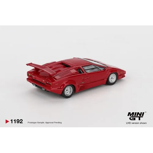 1:64 LAMBORGHINI COUNTACH 25TH ANNIVERSARY RED 1988 MGT01192-L Mini Gt