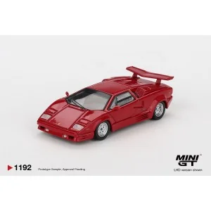 1:64 LAMBORGHINI COUNTACH 25TH ANNIVERSARY RED 1988 MGT01192-L MINI GT