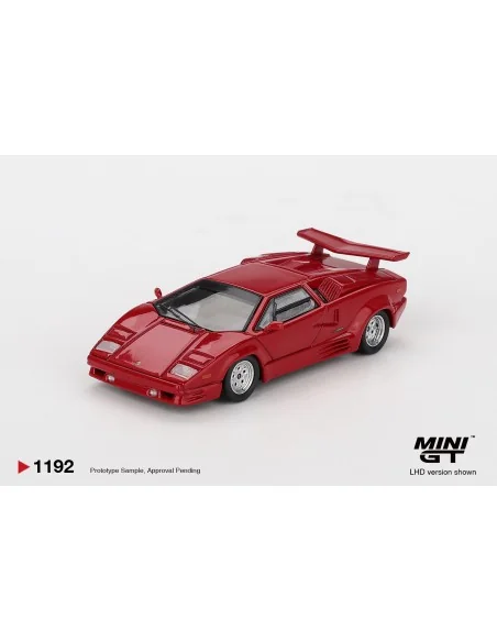 1:64 LAMBORGHINI COUNTACH 25TH ANNIVERSARY RED 1988 MGT01192-L Mini Gt