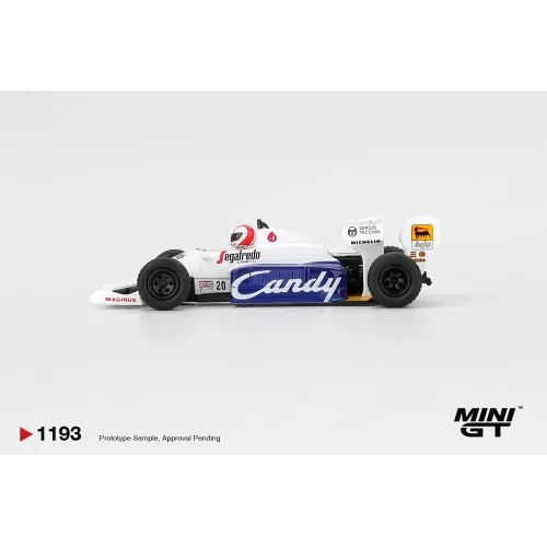 1:64 TOLEMAN TG184 N20 JOHNNY CECOTTO MONACO GRAND PRIX 1984 MGT01193-L Mini Gt