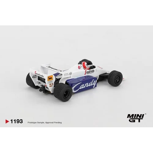 1:64 TOLEMAN TG184 N20 JOHNNY CECOTTO MONACO GRAND PRIX 1984 MGT01193-L Mini Gt