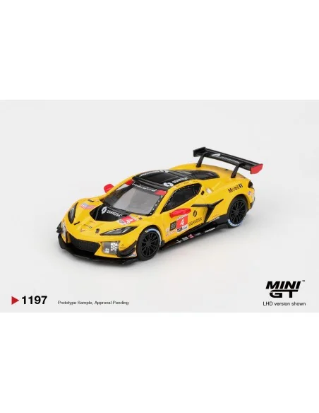 1:64 CHEVROLET CORVETTE Z06 GT3.R N4 CORVETTE RACING BY PRATT MILLER MOTORSPORTS DAYTONA 24 HRS 2025 MGT01197-L Mini Gt