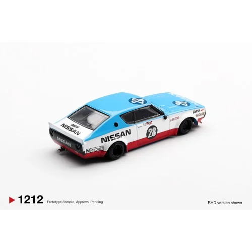 1:64 NISSAN GT-R (KPGC110) SKYLINE KENMERI LIBERTY WALK NISSAN RACING 75 CONCEPT 2024 MGT01212-R Mini Gt