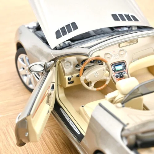 1/18 MERCEDES SL 500 2003 BEIGE NOREV NV183843 NOREV