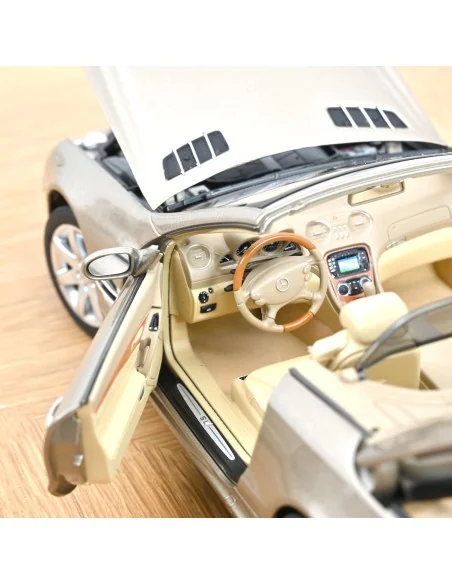 1/18 MERCEDES SL 500 2003 BEIGE NOREV NV183843 NOREV 1/18 MERCEDES SL 500 2003 BEIGE NOREV NV183843 NOREV