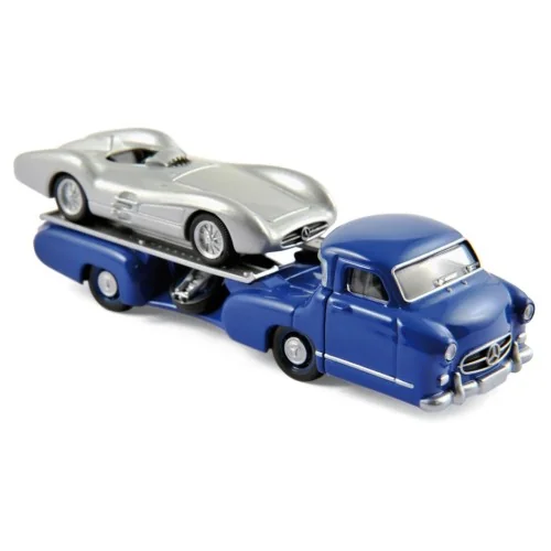 1/64 Mercedes Benz Renntransporter + Mercedes Benz W196 1954 NOREV NV311000R NOREV 1:64