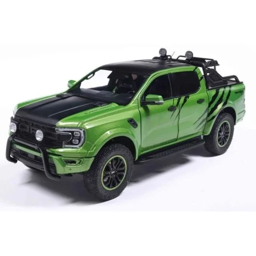 1/18 FORD RANGER RAPTOR METALLIC GREEN 2024 S1813903 SOLIDO
