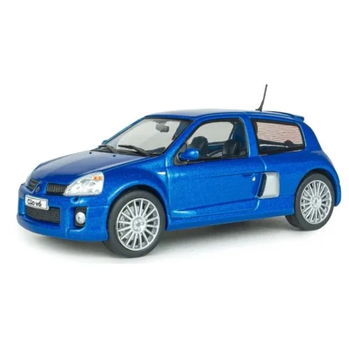 1/43 RENAULT CLIO V6 PH.2 2003 BLEAU ILIADE S4318101 SOLIDO