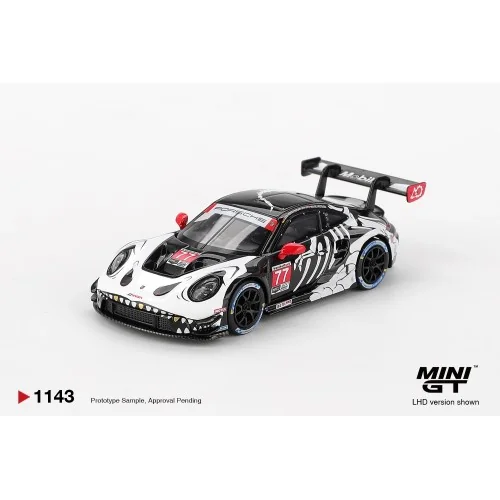 1:64 PORSCHE 911 (992) GT3 R n77 GTD PRO AO RACING PETIT LE MANS 2025 MGT01143-L MINI GT