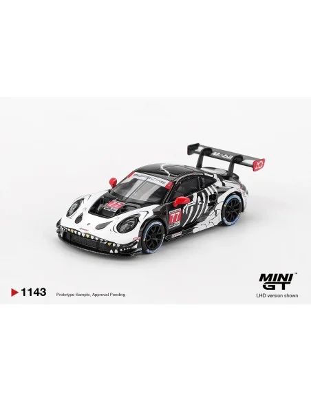 1:64 PORSCHE 911 (992) GT3 R n77 GTD PRO AO RACING PETIT LE MANS 2025 MGT01143-L MINI GT