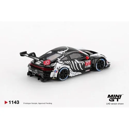 1:64 PORSCHE 911 (992) GT3 R n77 GTD PRO AO RACING PETIT LE MANS 2025 MGT01143-L MINI GT
