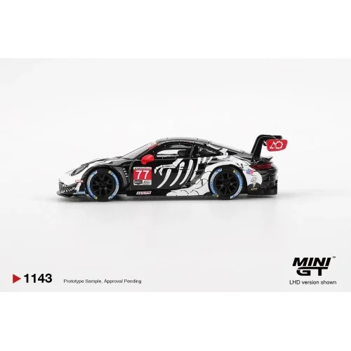 1:64 PORSCHE 911 (992) GT3 R n77 GTD PRO AO RACING PETIT LE MANS 2025 MGT01143-L MINI GT