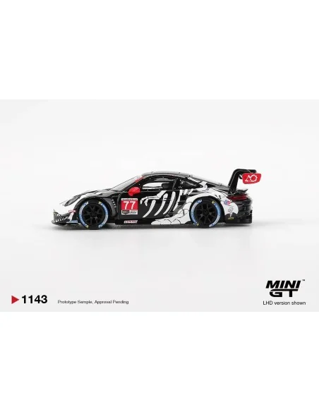 1:64 PORSCHE 911 (992) GT3 R n77 GTD PRO AO RACING PETIT LE MANS 2025 MGT01143-L MINI GT