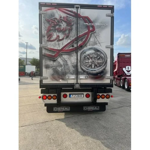 1/50 Sarantos Scania NGS Highline 4x2 con semirimorchio frigo TEKNO 90892 TEKNO