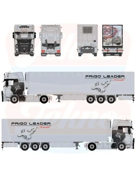 1/50 Sarantos Scania NGS Highline 4x2 con semirimorchio frigo TEKNO 90892 TEKNO 1/50 Sarantos Scania NGS Highline 4x2 con semirimorchio frigo TEKNO 90892 TEKNO