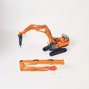 1/50 HITACHI-LANDCROS Excavator ZX1100K-7 con 18,3m + 30m bracci demolizione HITACHI 30157/1 HITACHI