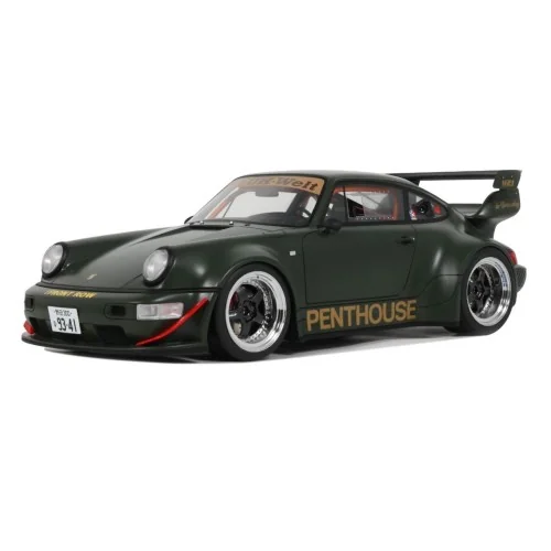 1:18 RWB PENTHOUSE KAKI GREEN 2008 GT 559 GT SPIRIT
