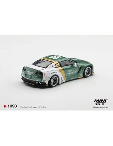 1:64 NISSAN GT-R R35 LB WORKS TYPE 1 WITH CUSTOM DUCKTAIL AUTO FINESSE 2025 MGT01093-L MINI GT 1:64 NISSAN GT-R R35 LB WORKS TYPE 1 WITH CUSTOM DUCKTAIL AUTO FINESSE 2025 MGT01093-L MINI GT