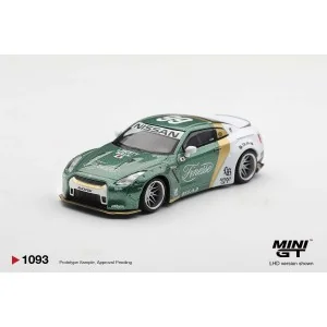 1:64 NISSAN GT-R R35 LB WORKS TYPE 1 WITH CUSTOM DUCKTAIL AUTO FINESSE 2025 MGT01093-L MINI GT