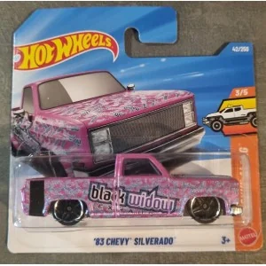 1/64 '83 Chevy Silverado HOT WHEELS JJL07 HOT WHEELS