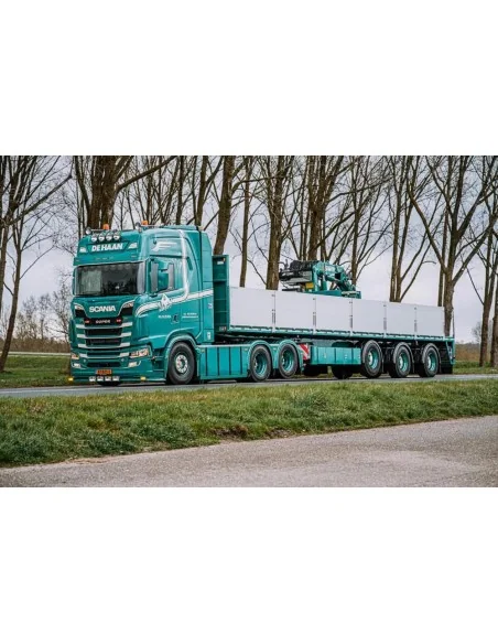 1/50 G.L. de Haan Scania NGS Highline 6x4 con semirimorchio 3 assi TEKNO 91642 TEKNO