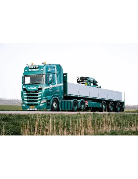 1/50 G.L. de Haan Scania NGS Highline 6x4 con semirimorchio 3 assi TEKNO 91642 TEKNO 1/50 G.L. de Haan Scania NGS Highline 6x4 con semirimorchio 3 assi TEKNO 91642 TEKNO