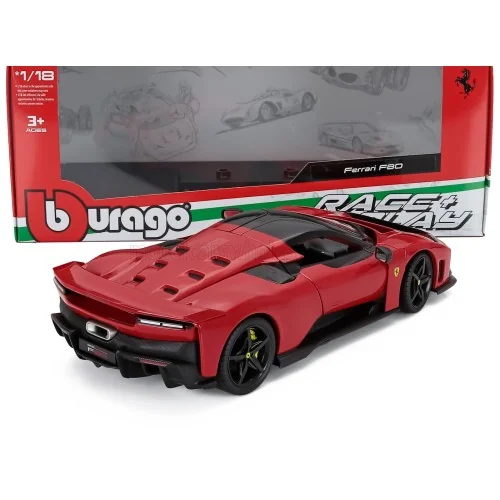 1/18 FERRARI F80 2024 ROSSO BURAGO 18-16022R BURAGO