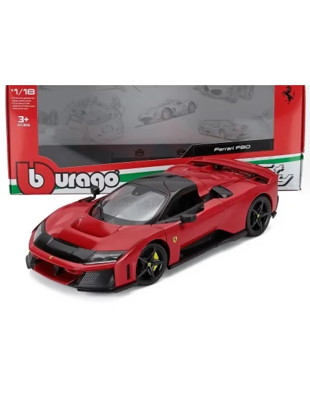 1/18 FERRARI F80 2024 ROSSO BURAGO 18-16022R BURAGO