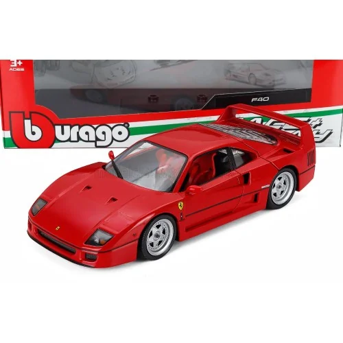 1/18 FERRARI F40 1987 ROSSO BURAGO 18-16023R BURAGO