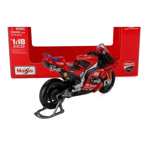 1/18 DUCATI - DESMOSEDICI GP25 TEAM LENOVO N 63 MOTOGP SEASON 2025 FRANCESCO BAGNAIA BURAGO 36407-63-BAGN MAISTO