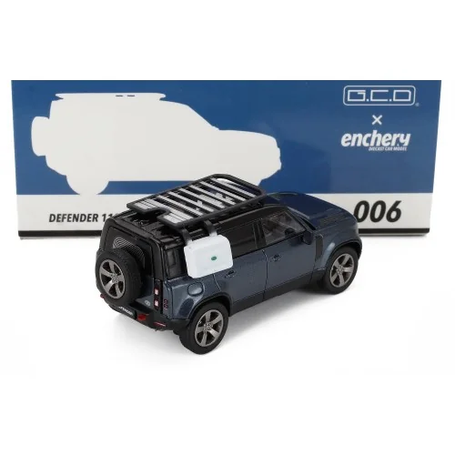 1/64 LAND ROVER NEW DEFENDER 110 WITH ROOF PACK 2020 - BLUE BLACK GCD MODELS GE-002-6 ALTRE MARCHE