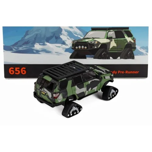 1/64 TOYOTA 4RUNNER WIDEBODY PRE-RUNNER 2018 - CAMOUFLAGE GDC MODELS KS-051-656 ALTRE MARCHE