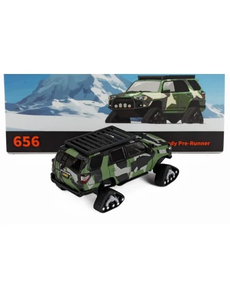 1/64 TOYOTA 4RUNNER WIDEBODY PRE-RUNNER 2018 - CAMOUFLAGE GDC MODELS KS-051-656 ALTRE MARCHE