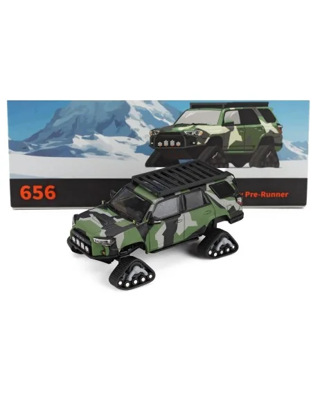 1/64 TOYOTA 4RUNNER WIDEBODY PRE-RUNNER 2018 - CAMOUFLAGE GDC MODELS KS-051-656 ALTRE MARCHE