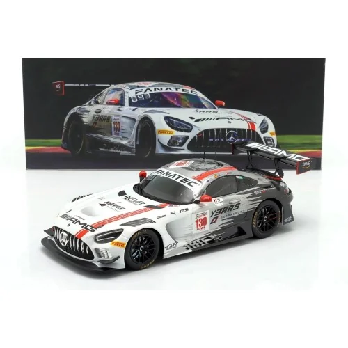 1/18 MERCEDES BENZ AMG GT3 EVO 6.2L V8 TEAM GRUPPEm RACING N 130 24h SPA 2024 VESTI - JUNCADELLA - ARON IXO LEGT18- 24SPA130 ...