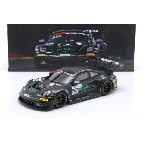 1/18 PORSCHE 911 992 GT3 R 4.2L TEAM HERBERT MOTORSPORT N 92 24h SPA 2025 HEINEMANN - INEICHEN - STURM IXO LEGT18-92SP25 IXO ...