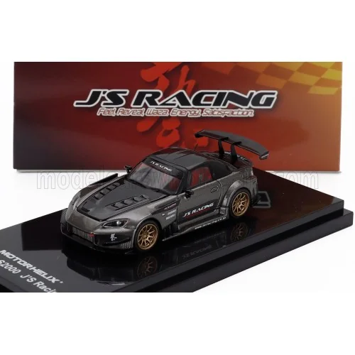 1/64 HONDA S2000 SPIDER HARD-TOP CLOSED J's RACING 2001 - 2 TONE BLACK MOTORHELIX M65145 MOTORHELIX