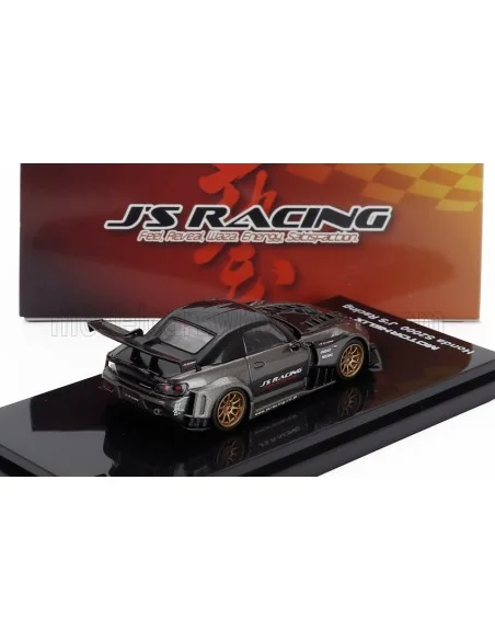 1/64 HONDA S2000 SPIDER HARD-TOP CLOSED J's RACING 2001 - 2 TONE BLACK MOTORHELIX M65145 MOTORHELIX