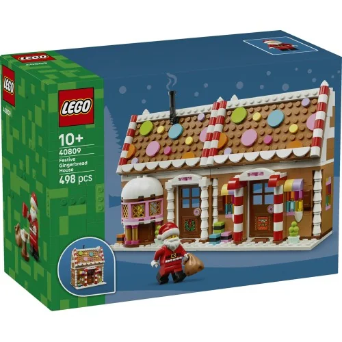 Casa di pan di zenzero festiva LEGO 40809 LEGO