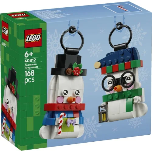 Pupazzi di neve ornamentali LEGO 40812 LEGO