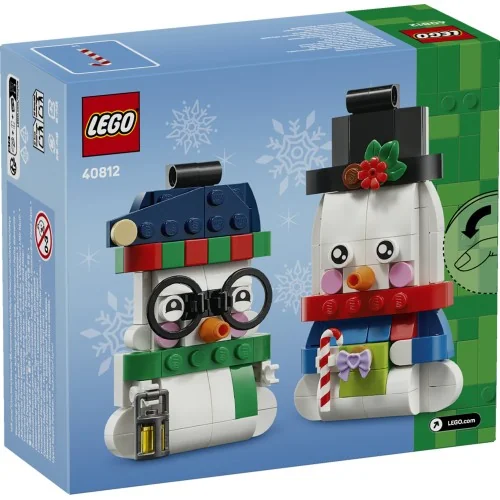 Pupazzi di neve ornamentali LEGO 40812 LEGO