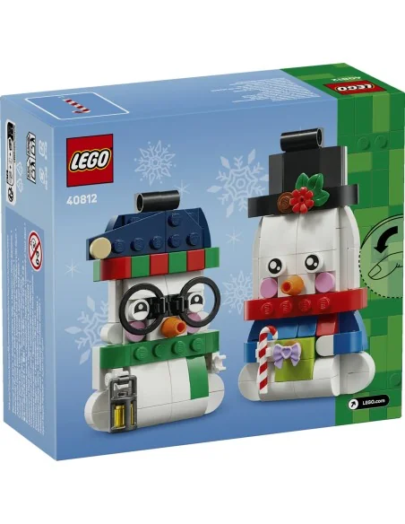 Pupazzi di neve ornamentali LEGO 40812 LEGO