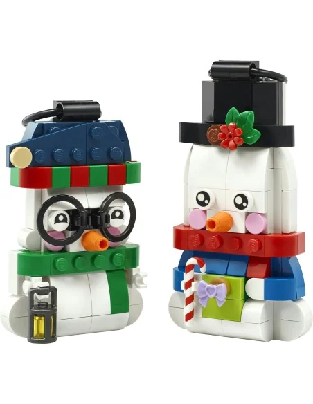 Pupazzi di neve ornamentali LEGO 40812 LEGO