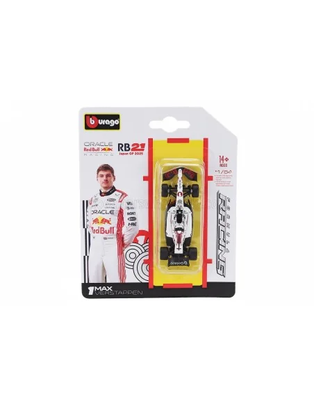 1/64 RED BULL F1 RB21 TEAM ORACLE RED BULL RACING N 1 WINNER JAPAN GP 2025 MAX VERSTAPPEN BURAGO 18-58003-18- 02362 BURAGO
