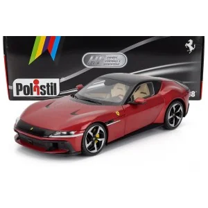 1/18 FERRARI 12 CILINDRI 2024 ROSSO IMOLA POLISTIL 18FE02011-W POLISTIL